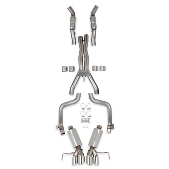 Hooker 70501345-RHKR BlackHeart Header-Back Race Exhaust System