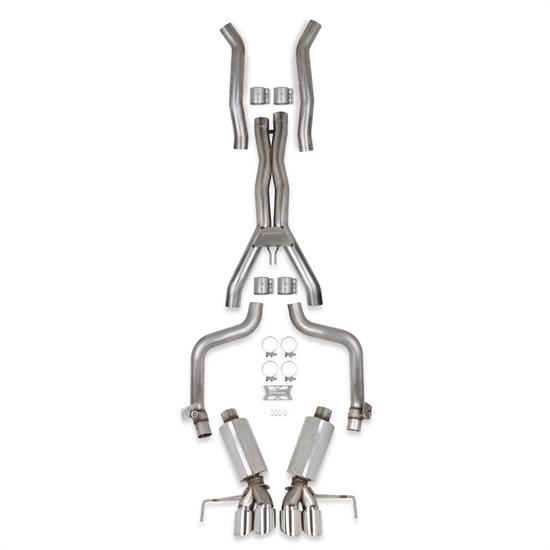 Hooker 70501347-RHKR BlackHeart Header-Back Race Exhaust System