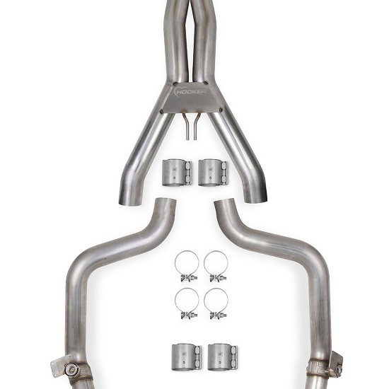 Hooker 70501351-RHKR BlackHeart Header-Back Race Exhaust