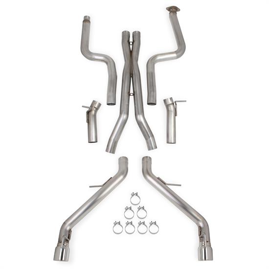 Hooker 70501393-RHKR BlackHeart Dual Exhaust System, 2016 Camaro SS