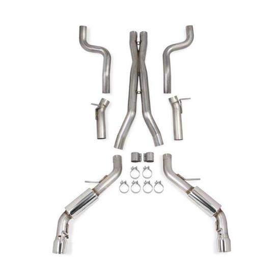 Hooker 70501396-RHKR BlackHeart Dual Exhaust System, 2016 Camaro SS