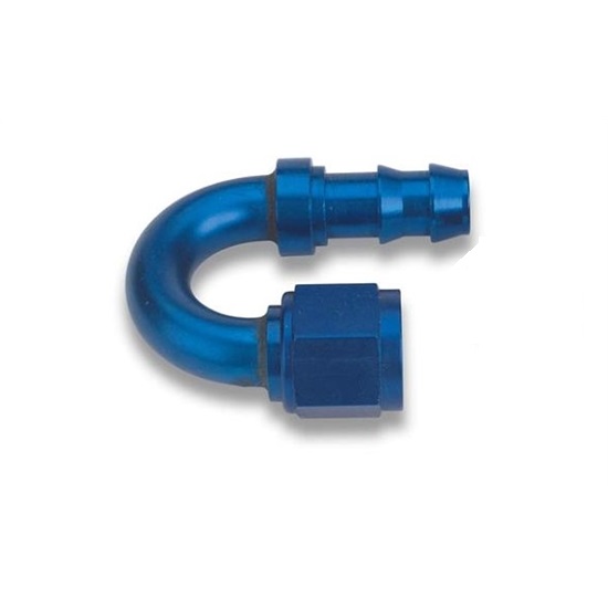 Earls 718013ERL 180 Degree -12 AN Female to 3/4 Inch Barb Adapter