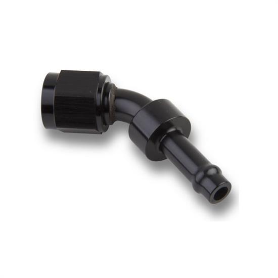 Earls 754166ERL Vapor Guard 45 Deg Hose End -6 to 3/8 Inch