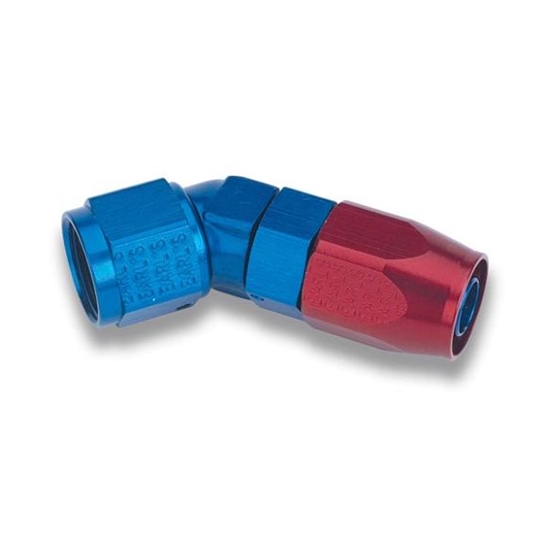 Earls 804506ERL 45 Degree -6 AN Female to -6 AN Hose Adapter