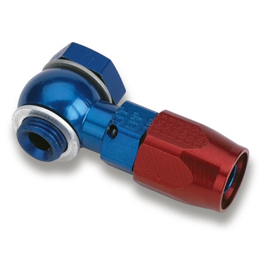 Earls 807694ERL 9/16-24 Thread -6 AN Hose Single Banjo Hose End