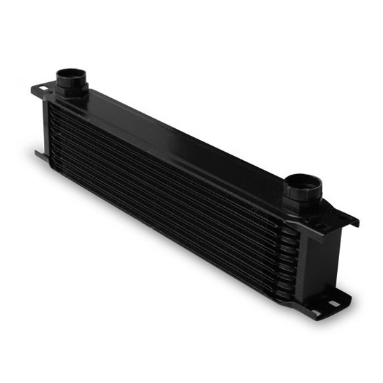 Earls 81000AERL Black -10 AN 10 Row Oil Cooler, Extra Wide
