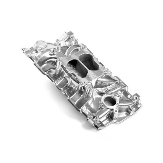 Weiand 8126P Street Warrior Intake Manifold 1987-96 w/ Iron Head SBC
