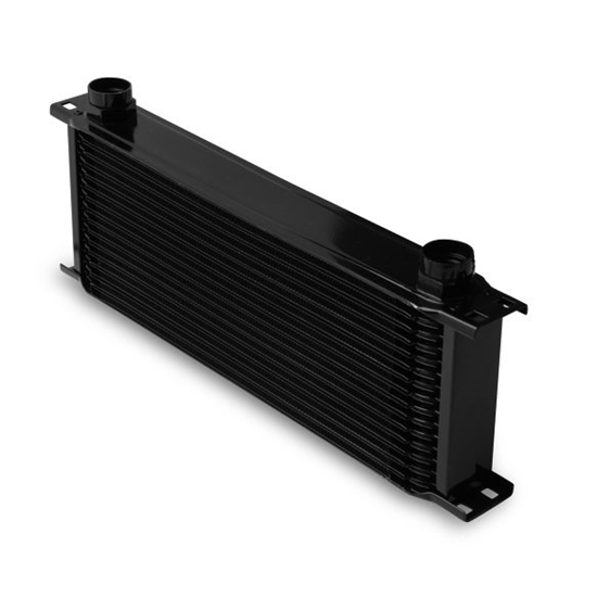 Earls 81600AERL Black -10 AN 16 Row Oil Cooler, Extra Wide