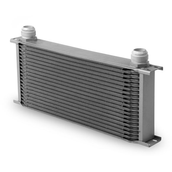 Earls 81900ERL Gray -10 AN 19 Row Oil Cooler, Extra Wide