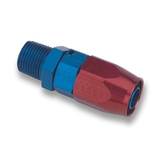 Earls 820162ERL Straight Swivel 1/8 Inch NPT Male to -6 AN Hose