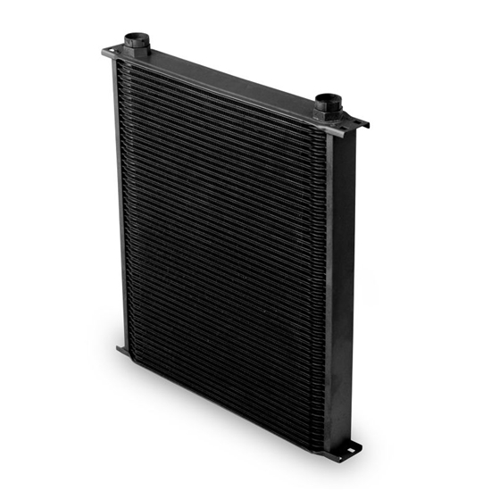 Earls 82500AERL Black -10 AN 25 Row Oil Cooler, Extra Wide