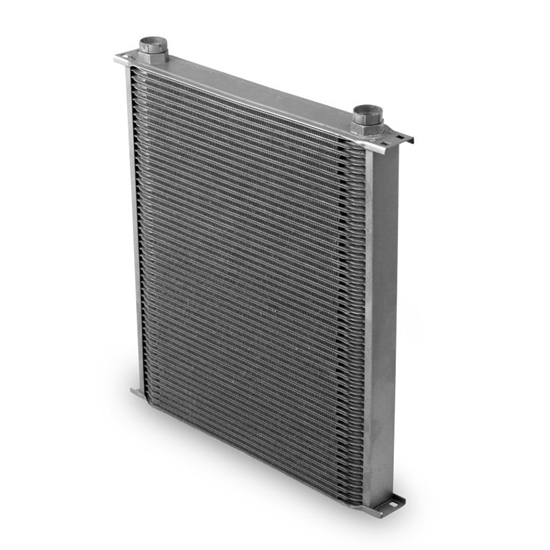 Earls 82500ERL Gray -10 AN 25 Row Oil Cooler, Extra Wide
