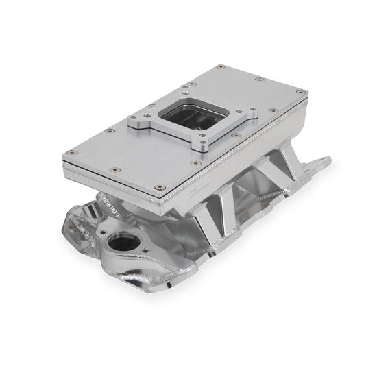 Sniper 825121 Sheet Metal Fabricated Intake Manifold, 4150, Silver