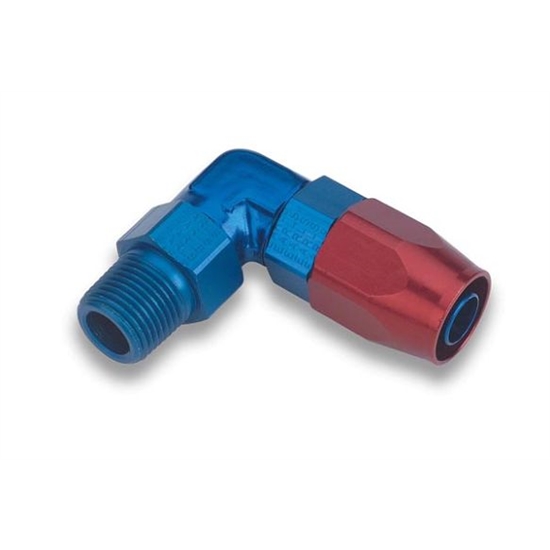 Earls 829012ERL 90 Degree Swivel 3/4 Inch NPT Male to -12 AN Hose