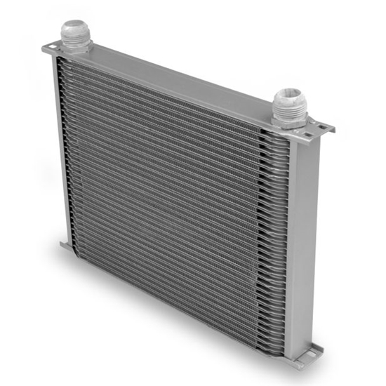 Earls 83416ERL Gray -16 AN 34 Row Oil Cooler, Extra Wide
