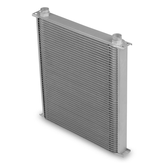 Earls 85000ERL Gray -10 AN 50 Row Oil Cooler, Extra Wide