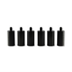 Holley Sniper 850015 EFI Fuel Rail Spacer Kit, LS3/LS7, Black