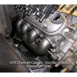 Hooker 8501-3HKR GM LS Exhaust Manifold, Black Ceramic Finish