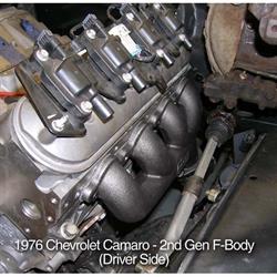 Hooker 8501-3HKR GM LS Exhaust Manifold, Black Ceramic Finish