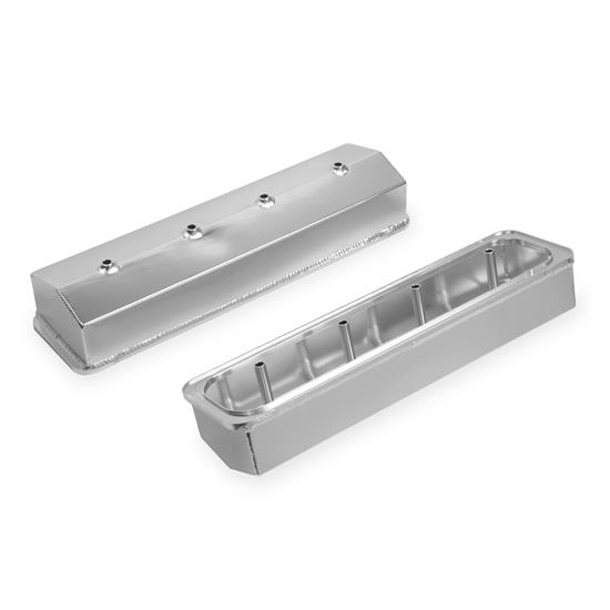 Sniper 890009 Fabricated Aluminum Valve Covers, 1987-97 SBC, Natural
