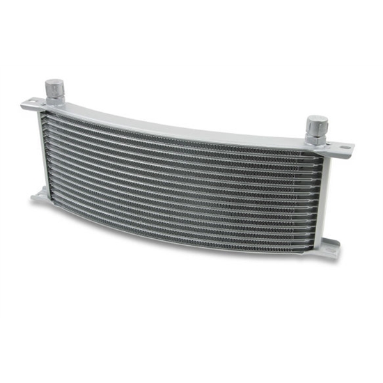 Earls 91306ERL 13 Row Oil Cooler Core, -6 AN Male Fitting, Gray Wide