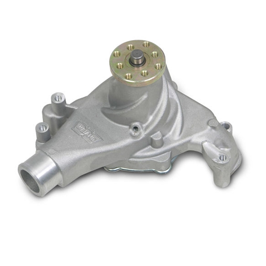 Weiand 9240 Action Plus Aluminum Water Pump w/Twisted Snout Design