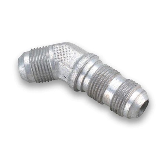 Earls 963703ERL 45 Degree -3 AN Bulkhead Union, Zinc Plated