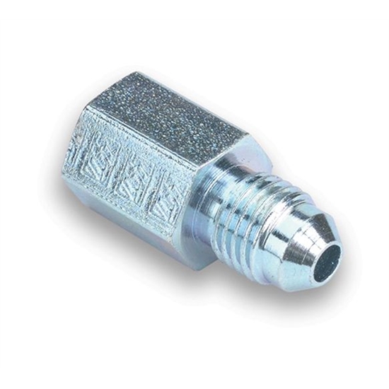 Earls 968704ERL -3 AN to 1/8 Inch NPT Fuel Pressure Gauge Head Adapter
