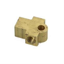 Earls 972050ERL 3/8-24 Inch IF, 1/4 Inch Hole Brake Adapter Tee