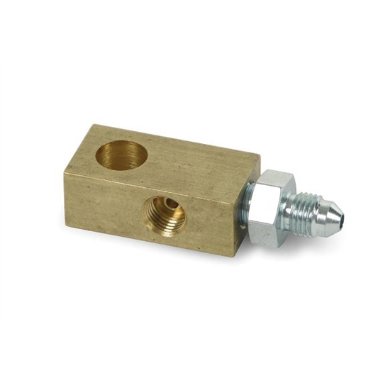 Earls 972054BERL -3 AN Male on Branch 3/8-24 In on Runs Brake Adapter