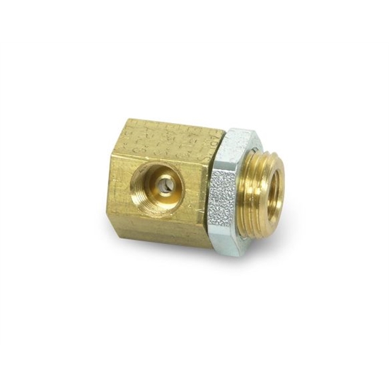 Earls 972058ERL 3/8-24 IF All Ports, 5/8 Inch Mounting Nut Tee Fitting