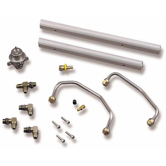 Holley 9900-173 Fuel Rail Kit, BB Chevrolet V8