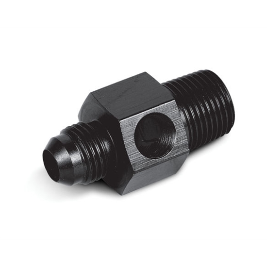 Earls AT100194ERL Fuel Pressure Gauge Adapter -6 Male to 3/8 Inch NPT