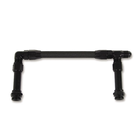 Earls AT101195ERL -6 AN Single Feed Fuel Line Kit for Holley 4150