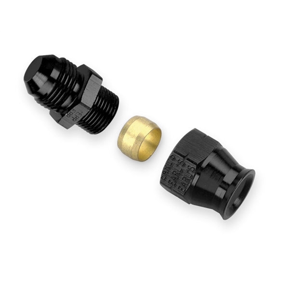 Earls AT165008ERL Ano-Tuff -8 AN Male to 1/2 Inch Tubing Adapter