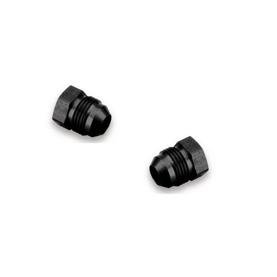 Earls AT580604ERL -4 AN Ano-Tuff Flare Plug, Anodized Aluminum, Pair