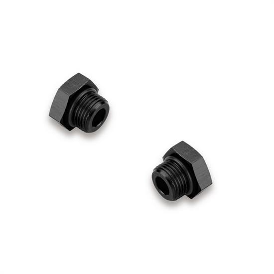 Earls AT581403ERL -3 AN Ano-Tuff Port Plug O-Ring Seal, Aluminum, Pair