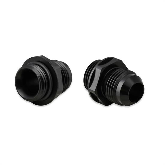 Earls AT585110ERL Oil Cooler Adapters, -10 AN to -10 O-Ring, Pair