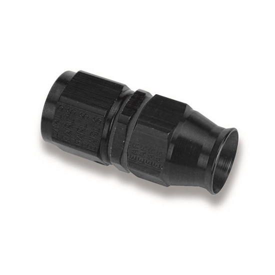 Earls AT600138ERL Straight -8 AN Nut -8 AN Hose Speed Seal Hose End