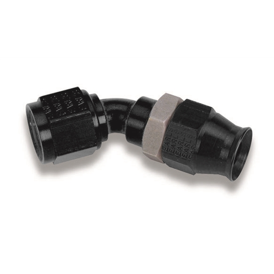 Earls AT604734ERL Adjustable 45 Degree -4 AN Nut -4 AN Hose End