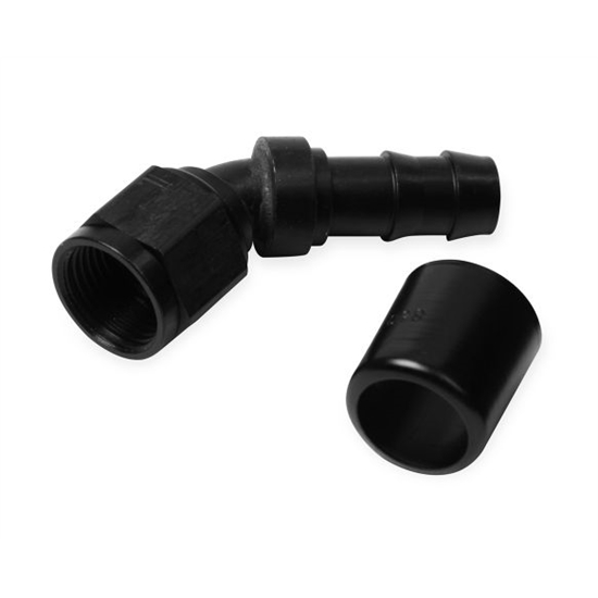 Earls AT704667ERL Super Stock 45 Degree -6 AN Female to 3/8 Inch Barb