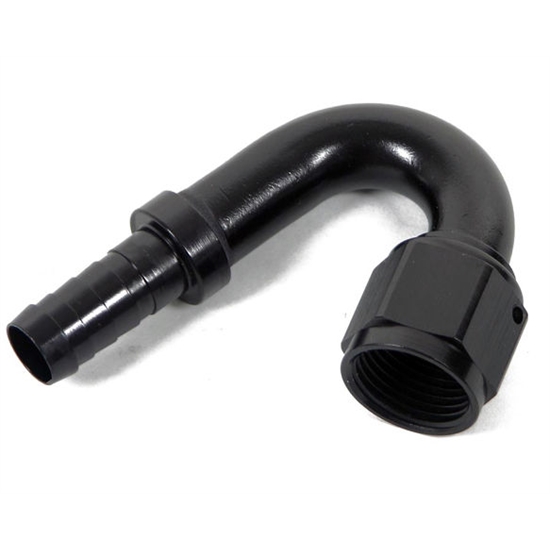 Earls AT715008ERL 150 Degree Ano-Tuff -8 AN Female to -8 AN Hose End
