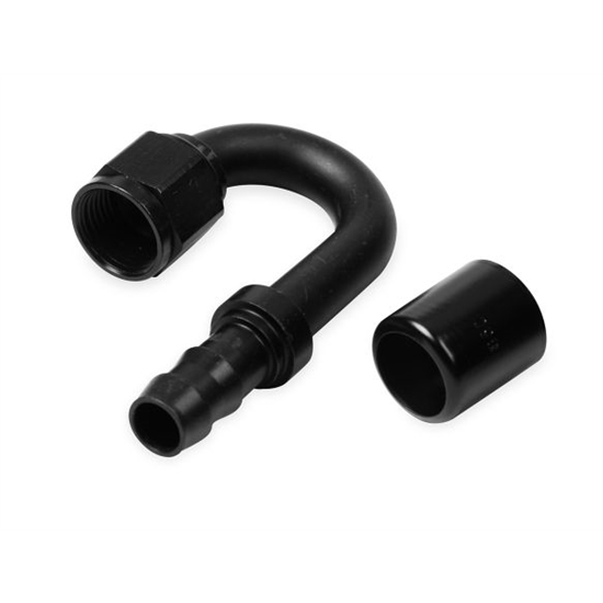 Earls AT718045ERL Super Stock 180 Degree -4 AN Female to 1/4 Inch Barb