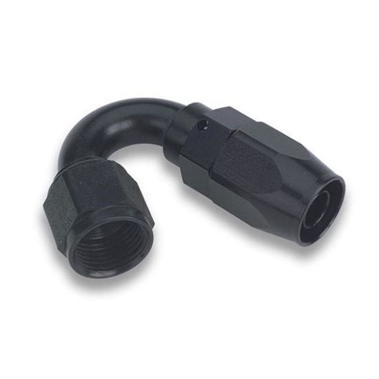 Earls AT815010ERL 150 Degree -10 AN Female to -10 AN Swivel Seal Hose