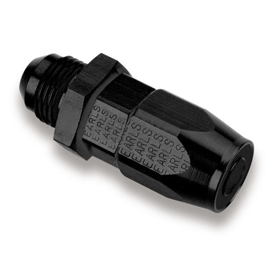 Earls AT840108ERL Straight -8 AN Male to -8 AN Swivel Seal Hose