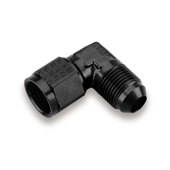 Earls AT921106ERL 90 Degree -6 AN Male to -6 AN Female Swivel