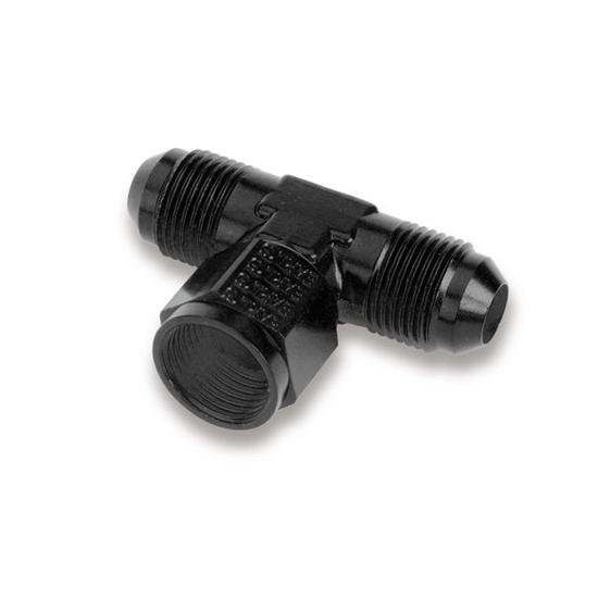 Earls AT925112ERL -12 AN Tee, Female Swivel on Branch, Aluminum