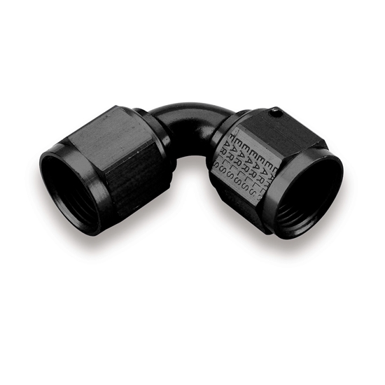 Earls AT935106ERL 90 Degree -6 AN Female to Female Swivel Adapter