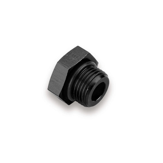 Earls AT981408ERL -8 AN Port Plug O-Ring Seal, Anodized Aluminum