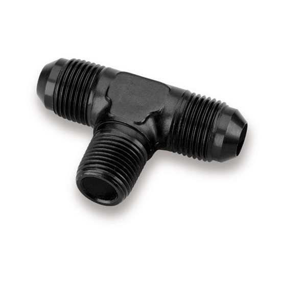 Earls AT982503ERL -3 AN Male Tee to 1/8 Inch NPT on Branch, Aluminum